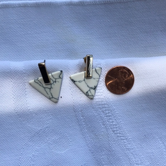 Triangle Earrings - Picture 3 of 5